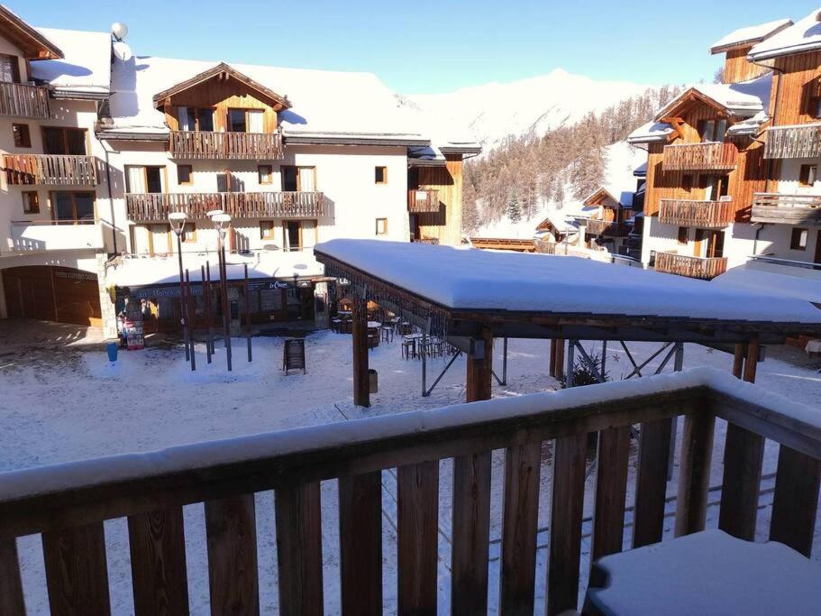 Apartament T2 + Coin Montagne - Wifi/Piscine - Les Orres 1800 Zewnętrze zdjęcie