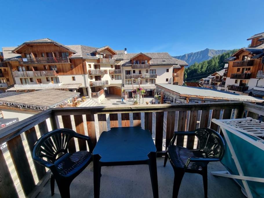 Apartament T2 + Coin Montagne - Wifi/Piscine - Les Orres 1800 Zewnętrze zdjęcie