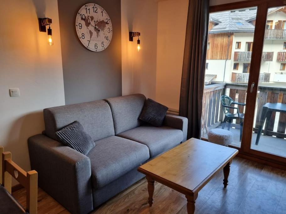 Apartament T2 + Coin Montagne - Wifi/Piscine - Les Orres 1800 Zewnętrze zdjęcie